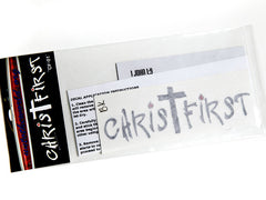 CHRIST FIRST DECAL